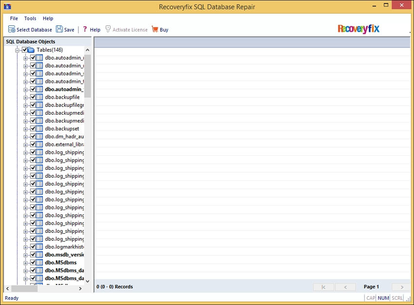 Select specific folders
